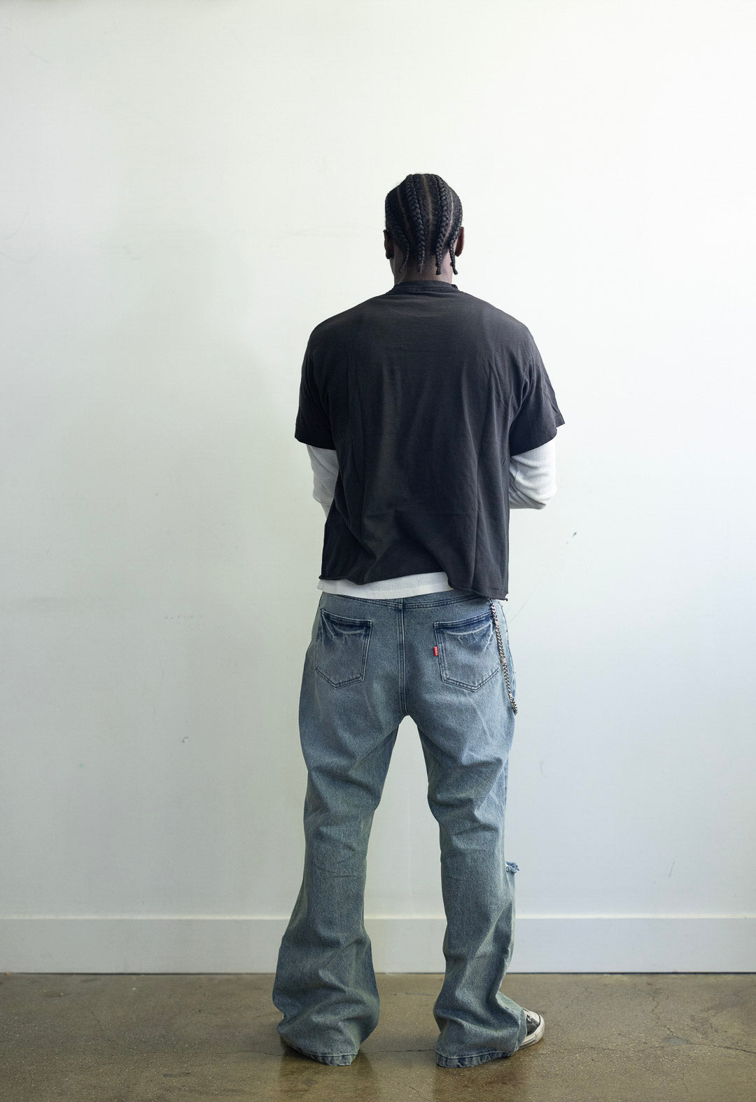 Bone Wash Denim