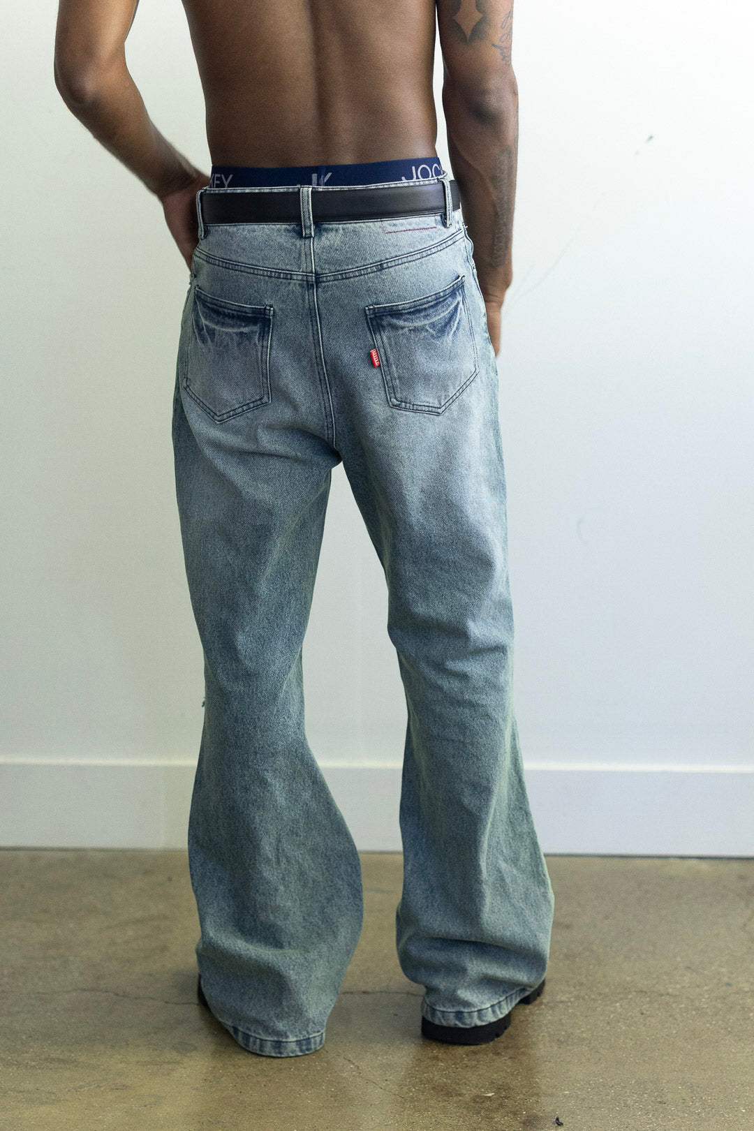 Bone Wash Denim