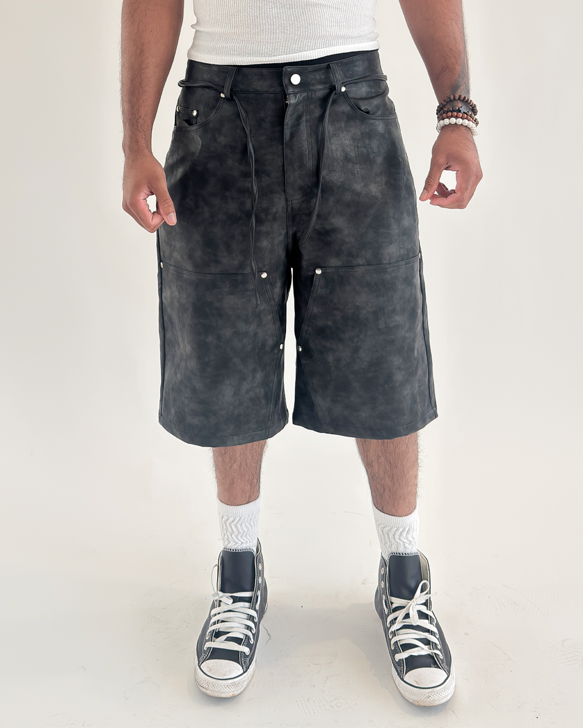 Elixir Rogue Leather Shorts